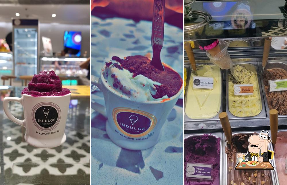 Food at Indulge Ice Cream