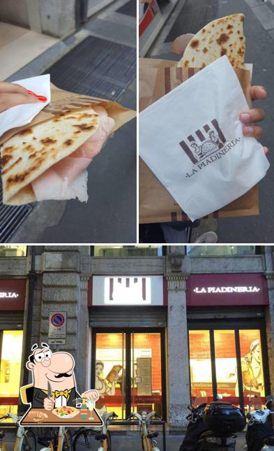 Tra le varie cose da La Piadineria si possono trovare la cibo e esterno