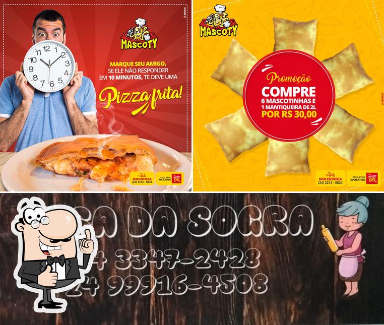 See the pic of Mascoty Pizzas Fritas