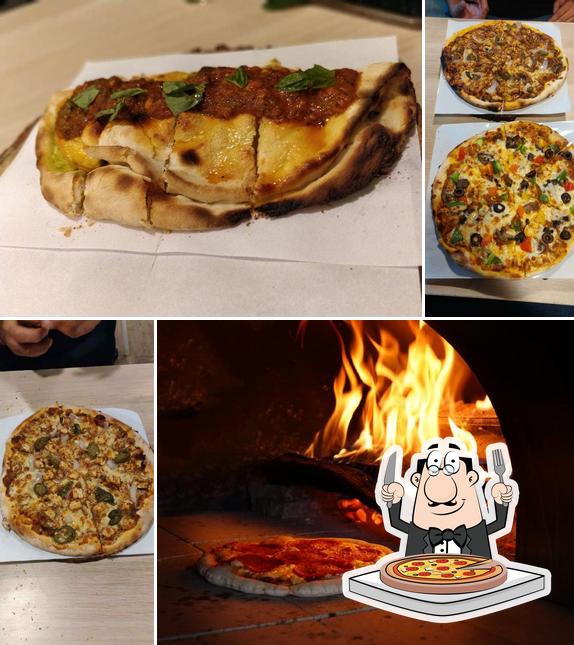 Get pizza at 400 degrees The Wood Fired Pizzeria