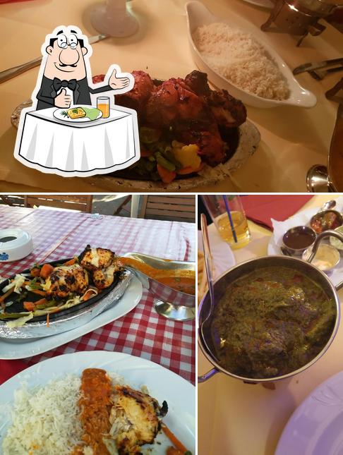 Еда в "Adler Indisches Restaurant"