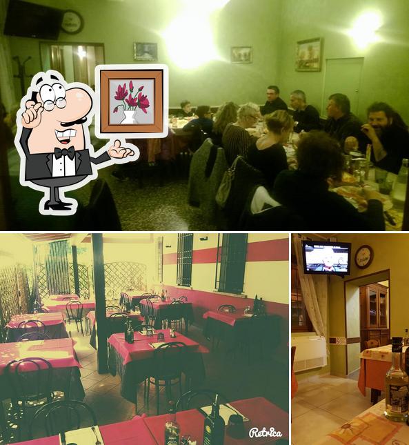 Gli interni di Bar Pizzeria Trattoria Lilia