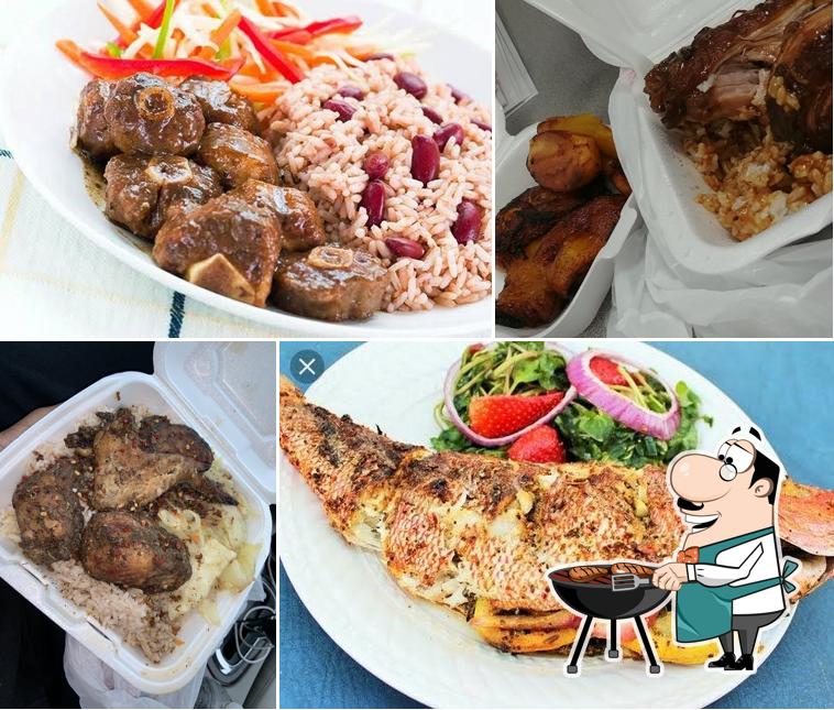 Pick meat dishes at Caribbean Delight