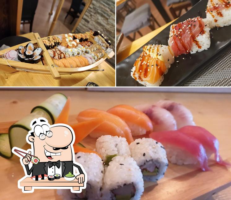 В "My Sushi House" подают суши и роллы