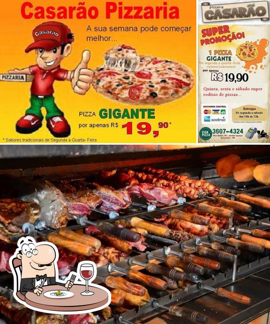 Comida em Casarão Pizzaria