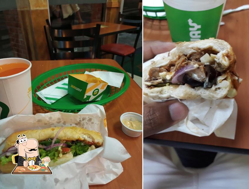 Comida em Subway