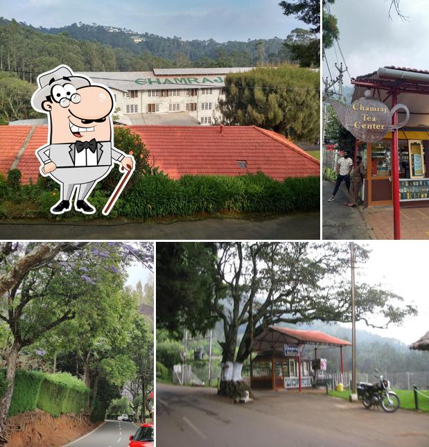 The exterior of Chamraj Tea Center
