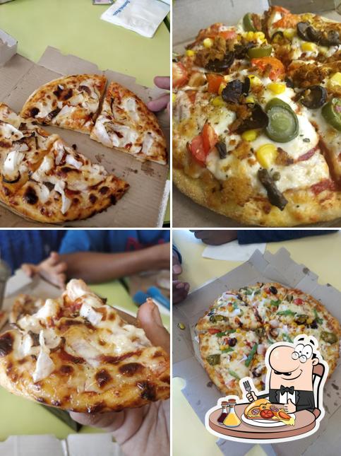 Order various types of pizza