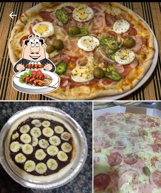 Еда в "Peça Pizza"