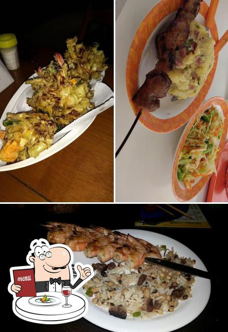 Platos en EKY Espetaria (Conselheiro)