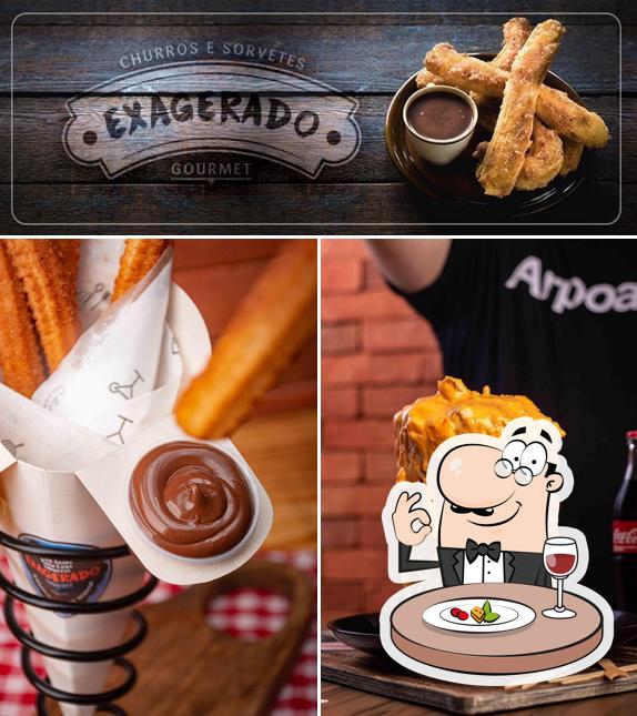 Comida em Exagerado Burger e Churros Gourmet