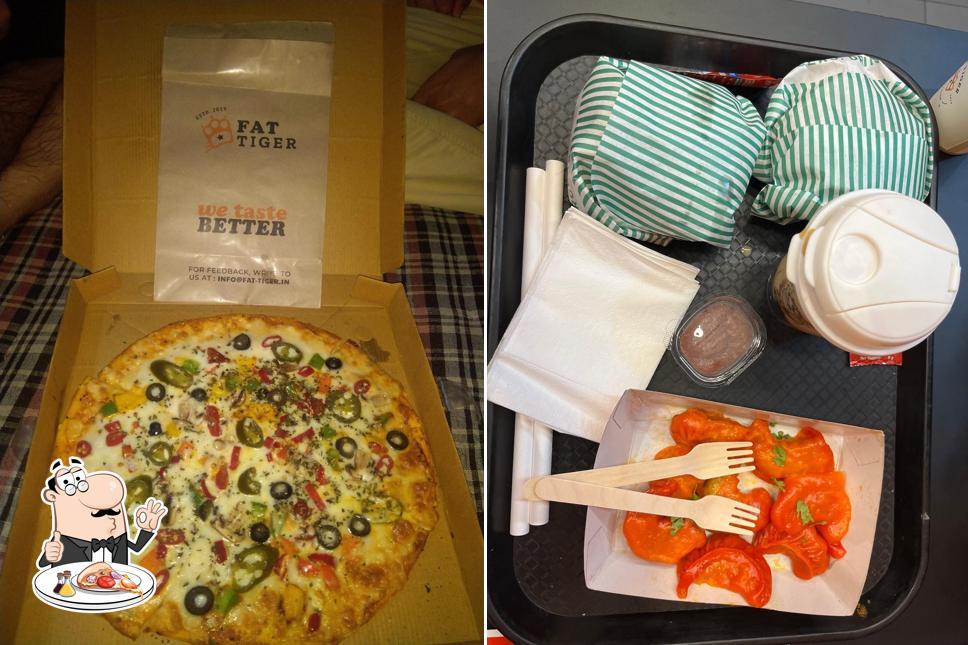 Order pizza at Fat Tiger- Rajendra Nagar