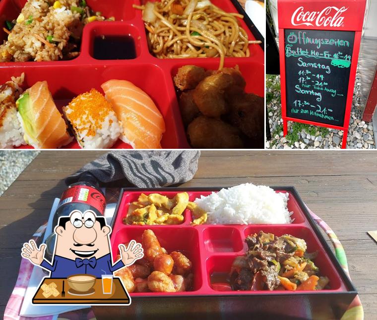 FooDoo Asia Kitchen se distingue par sa nourriture et tableau noir