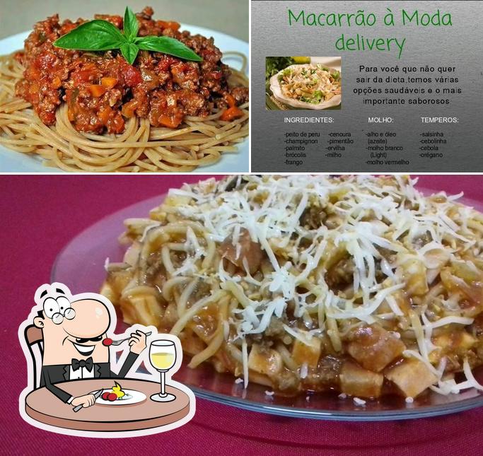 Comida em Macarrão a Moda Delivery