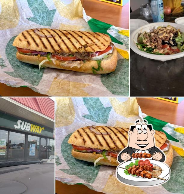 Nourriture à Subway