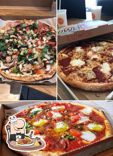 Choisissez des pizzas à Blaze Pizza