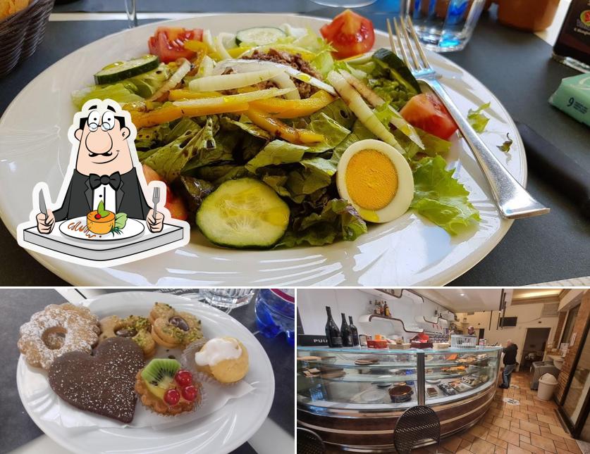 Tra le varie cose da Café Berta Ristorante si possono trovare la cibo e interni