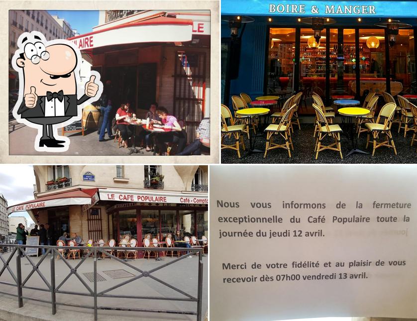 Voici une photo de Le Café Populaire