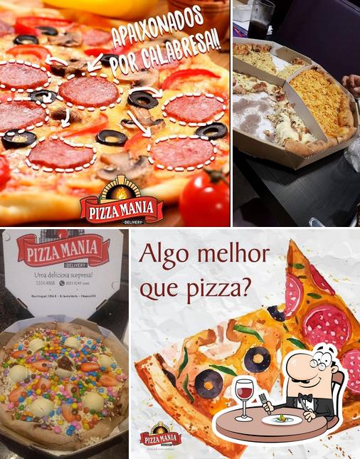 Comida em PIZZA MANIA