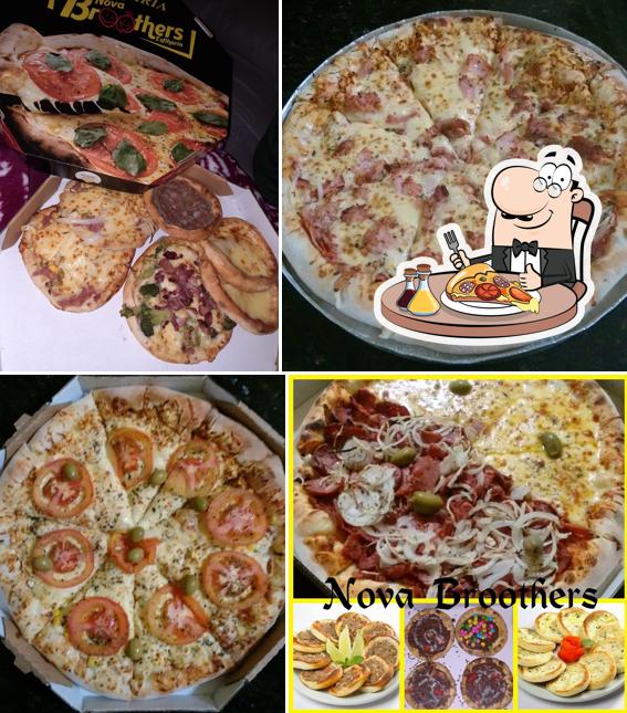 Consiga pizza no Brothers Esfiharia