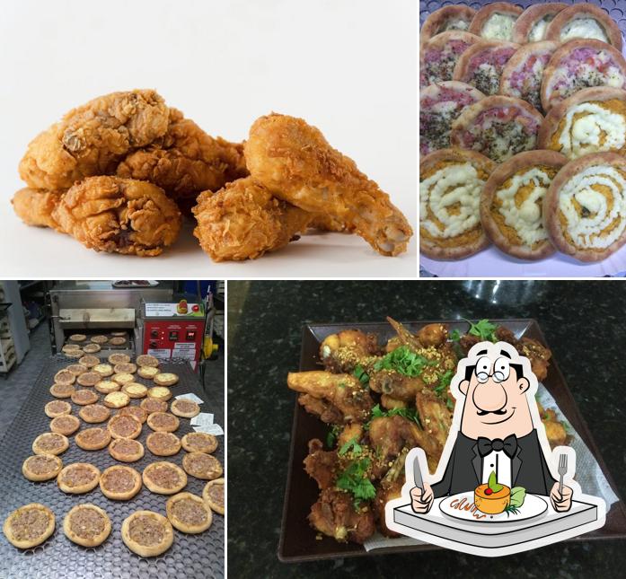 Comida em Good Chicken’s Centro