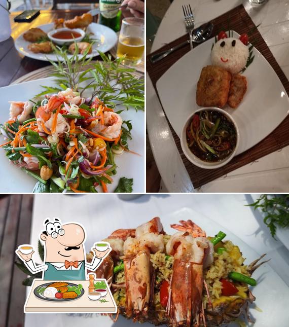 Еда в "Honey Seafood Restaurant Samui Island"