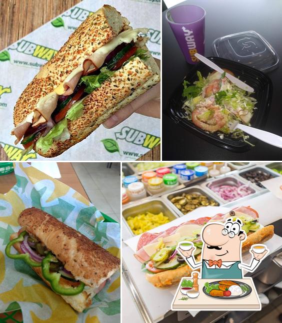 Platos en Subway