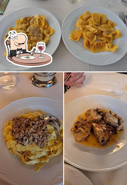 Cibo al Trattoria Al Bivio