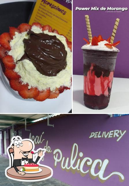 Desfrute de uma das sobremesas