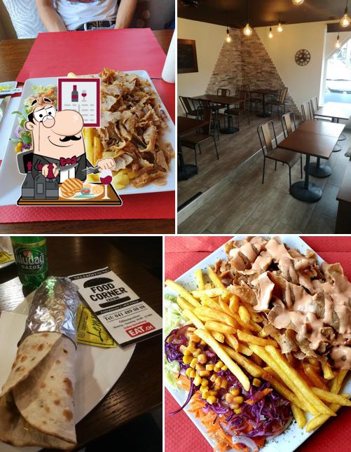 Prenditi i piatti di carne a Food Corner