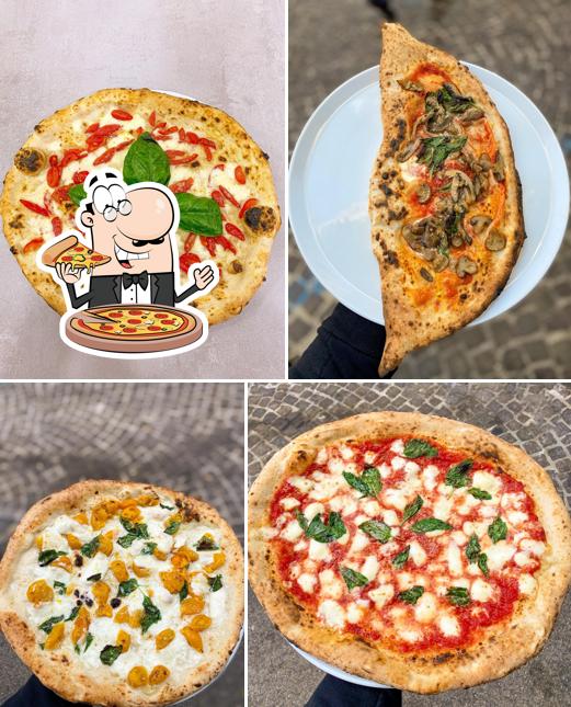 Scegli tra le molte varianti di pizza