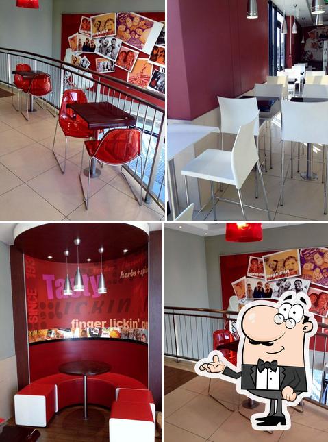 L'intérieur de KFC Parow