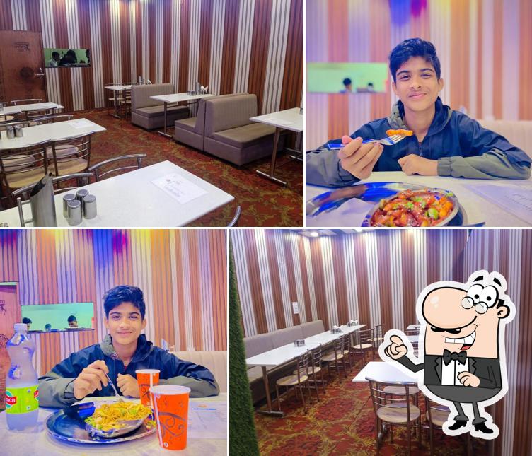The interior of Pradhan Family Restaurant