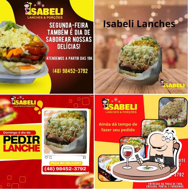 Comida em Isabeli Lanches