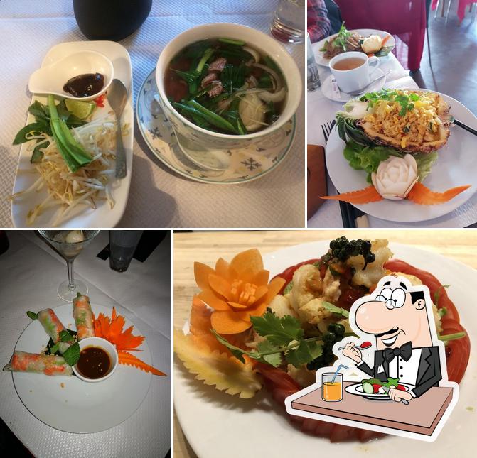 Nourriture à Restaurant Madame Anh