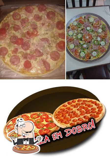 Consiga pizza no Pizzaria do Adauto - Delicias do Bairro