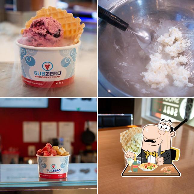 Sub Zero Nitrogen Ice Cream 100 Se nd Ave In Portland Restaurant Menu And Reviews