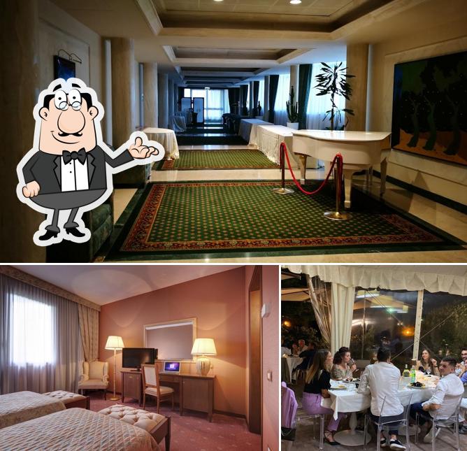 Gli interni di Borgo Palace Hotel