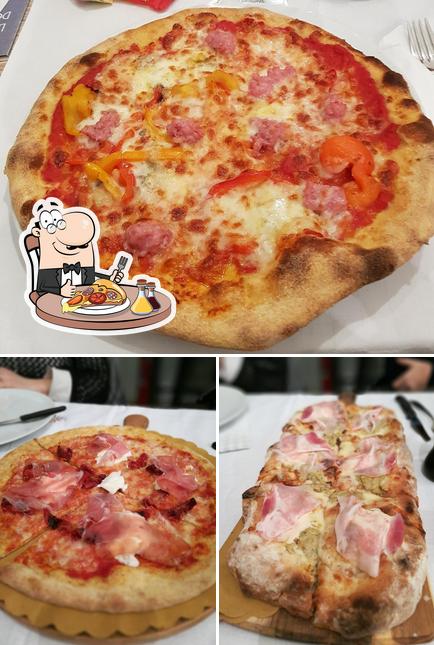 Prenditi tra le svariate varianti di pizza