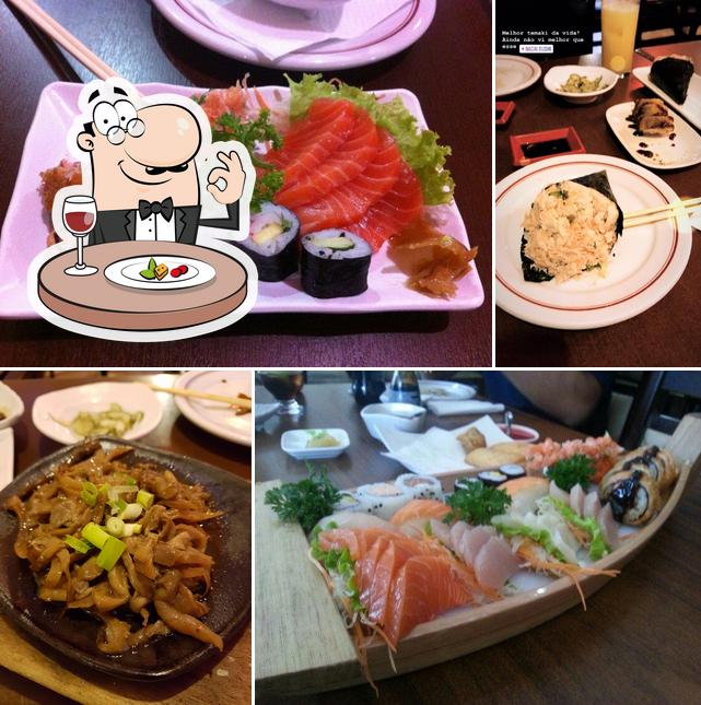 Comida em Nagai Sushi