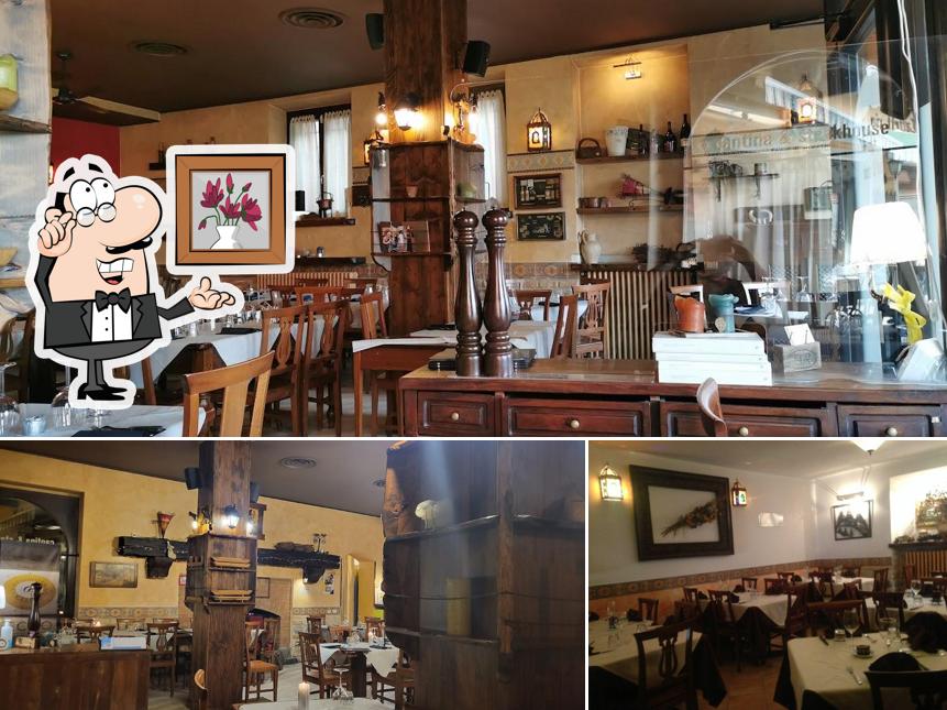 Gli interni di La Locanda di Miro'