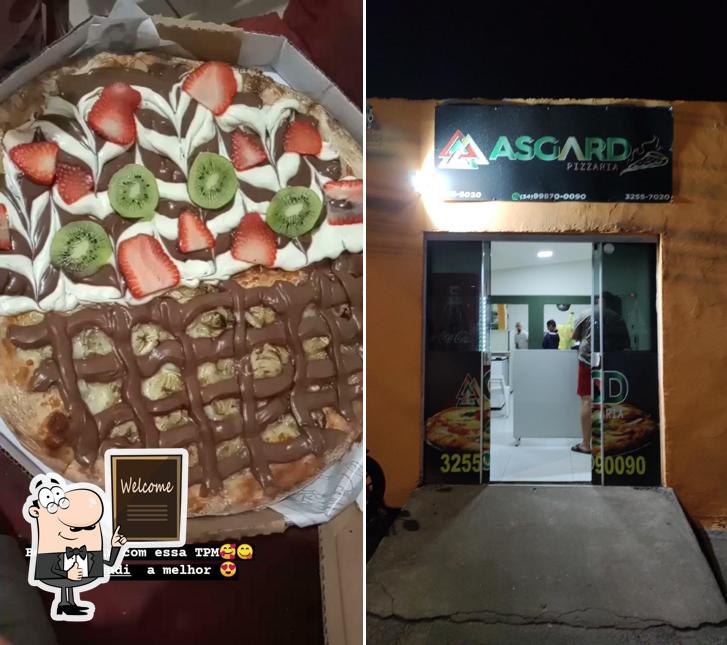 Here's a picture of Asgard Pizzaria