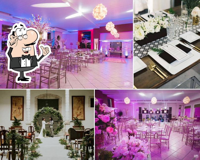 O interior do Cristal Palace Eventos