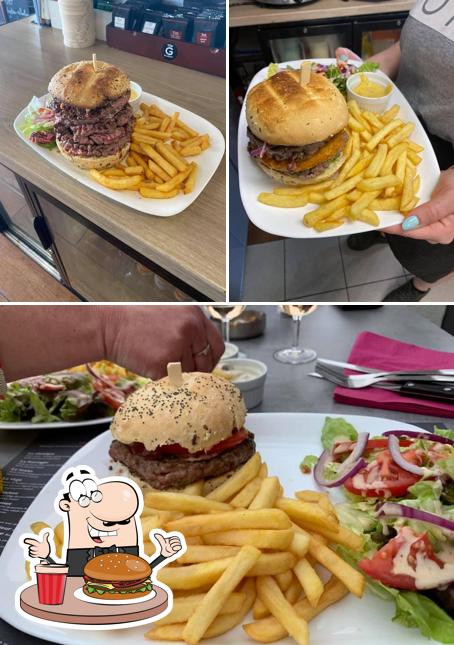 Hamburger à L'étape Gourmande