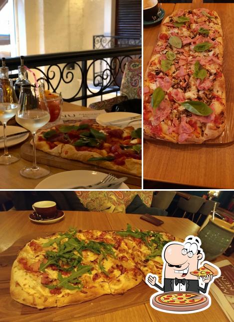 Попробуйте пиццу в "Morricone pizza & wine"
