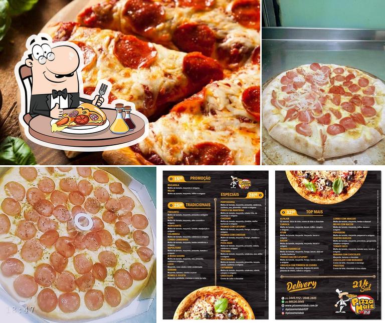Get pizza at Pizza mais bsb