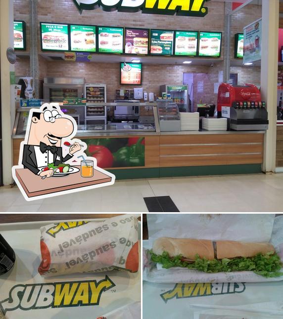 Comida em Subway