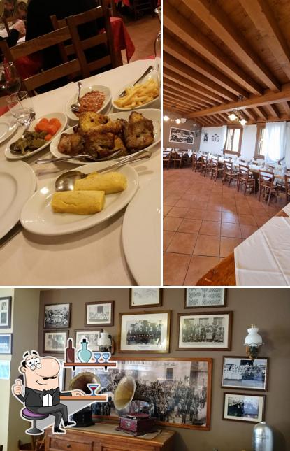 Gli interni di Trattoria Da Nazzareno