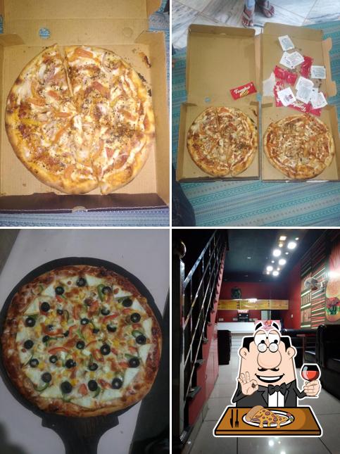 Get pizza at Burger Boy