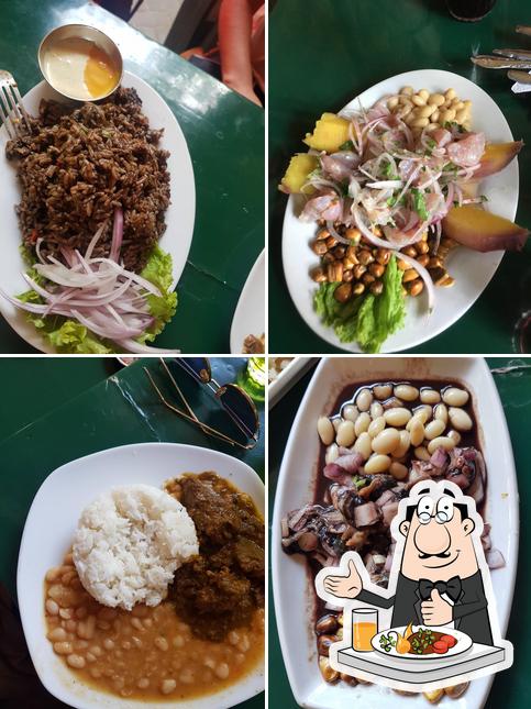 Food at Los Cántaros